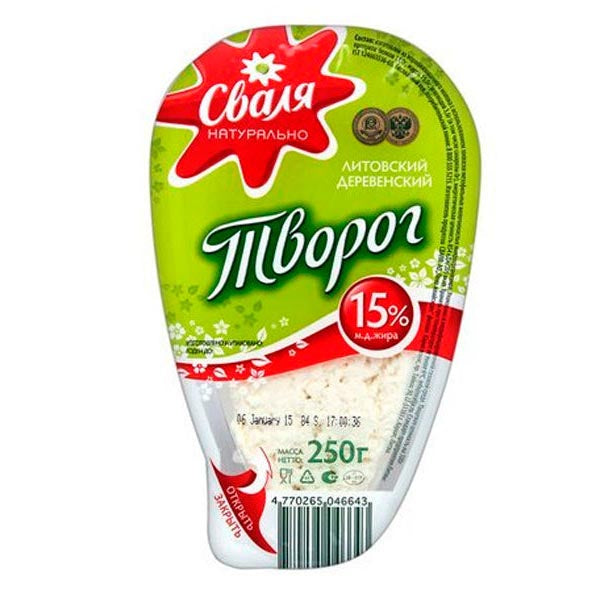 Фермерский сыр Village 15% – 8,82 унции (250 г)